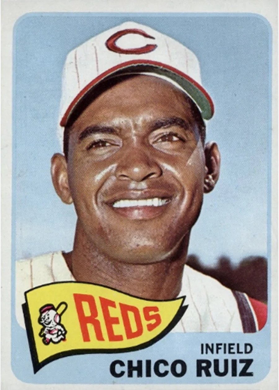 1965 Topps #554 Chico Ruiz, Cincinnati Reds