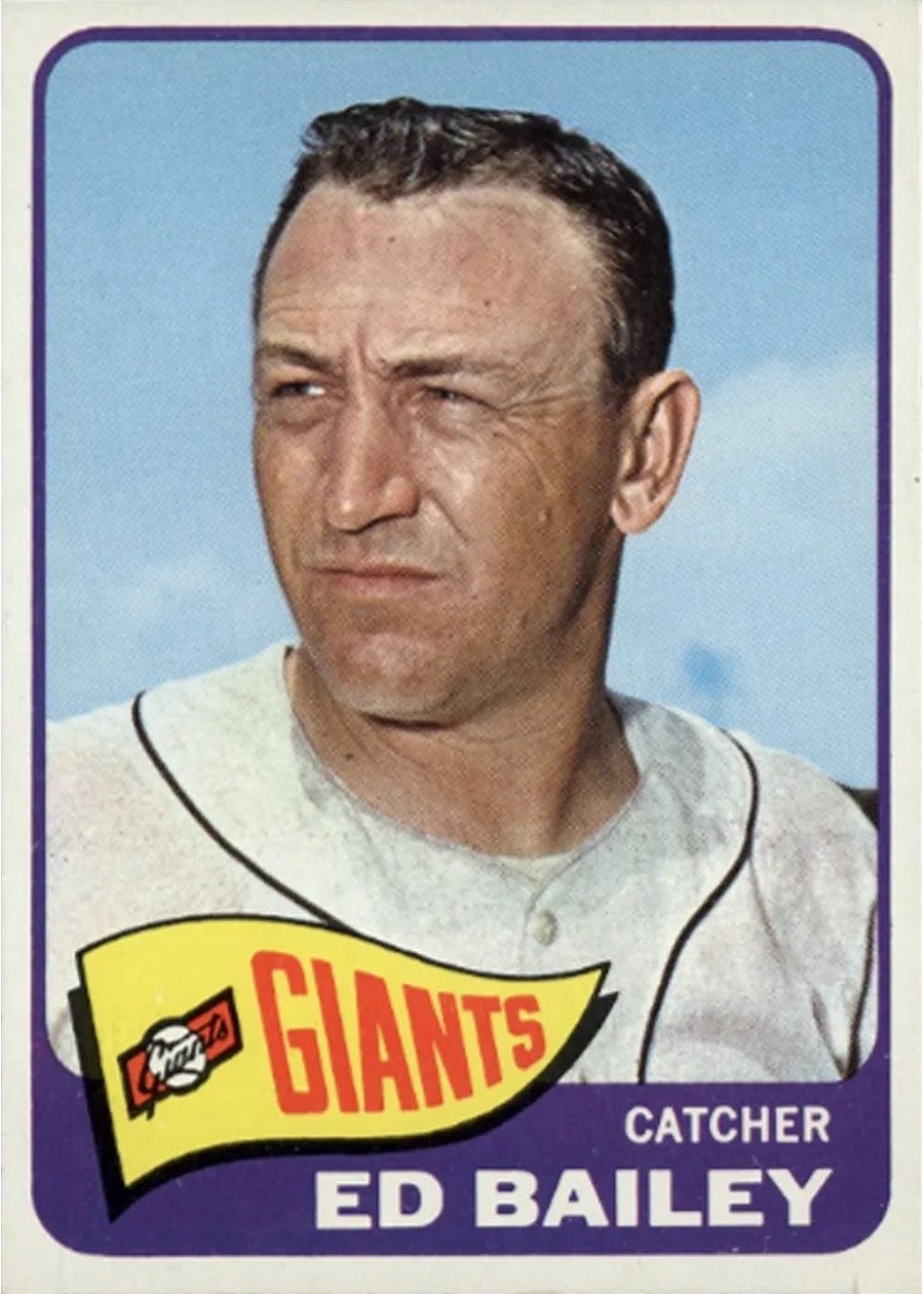 1965 Topps #559 Ed Bailey, San Francisco Giants