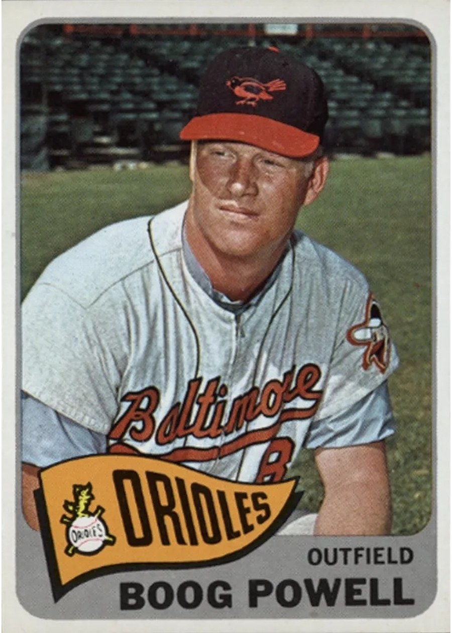 1965 Topps #560 Boog Powell, Baltimore Orioles