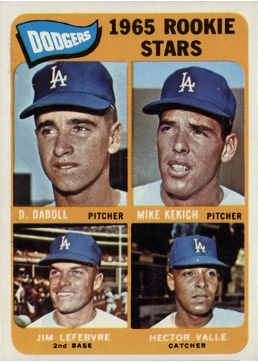 1965 Topps #561 Dodgers 1965 Rookie Stars, Los Angeles Dodgers