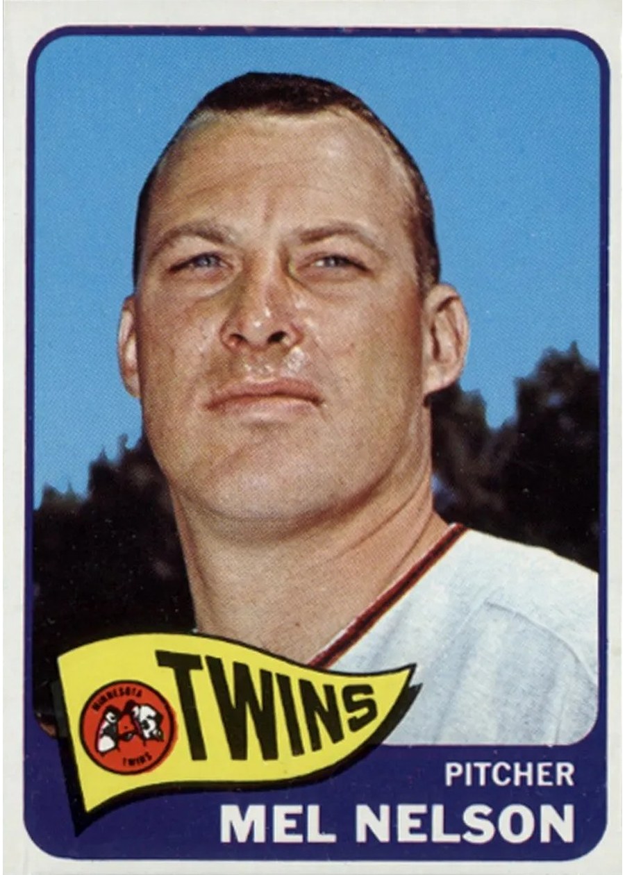 1965 Topps #564 Mel Nelson, Minnesota Twins