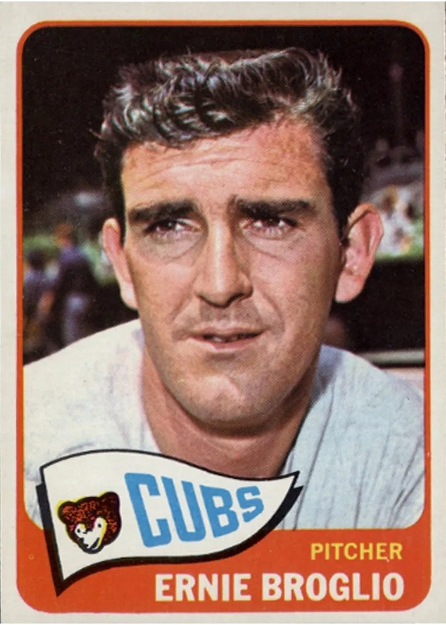 1965 Topps #565 Ernie Broglio, Chicago Cubs