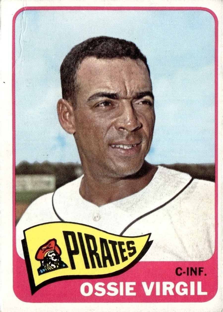 1965 Topps #571 Ossie Virgil, Pittsburgh Pirates