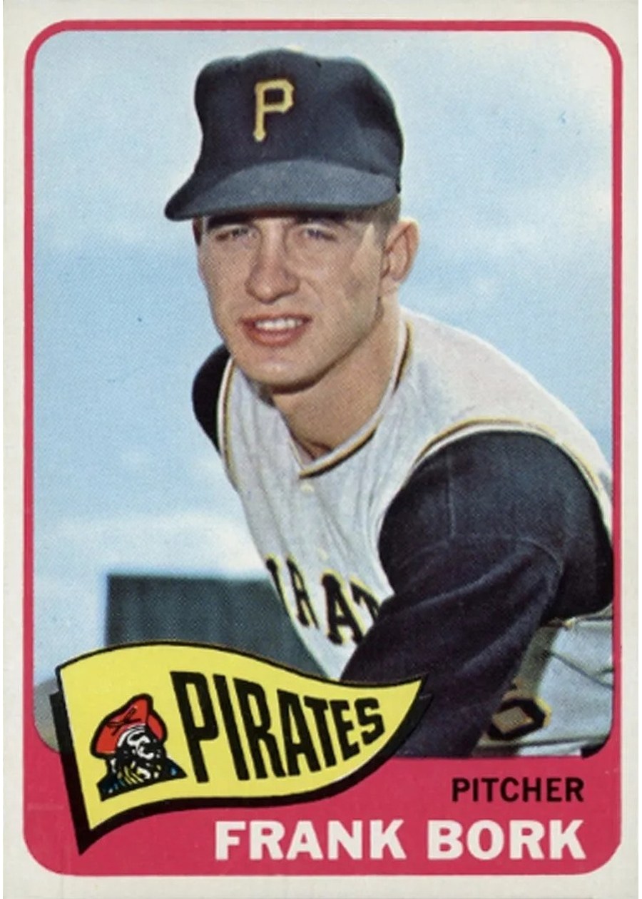 1965 Topps #592 Frank Bork, Pittsburgh Pirates