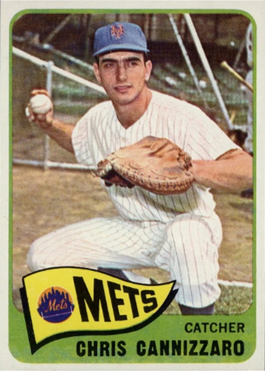 1965 Topps #61 Chris Cannizzaro, New York Mets