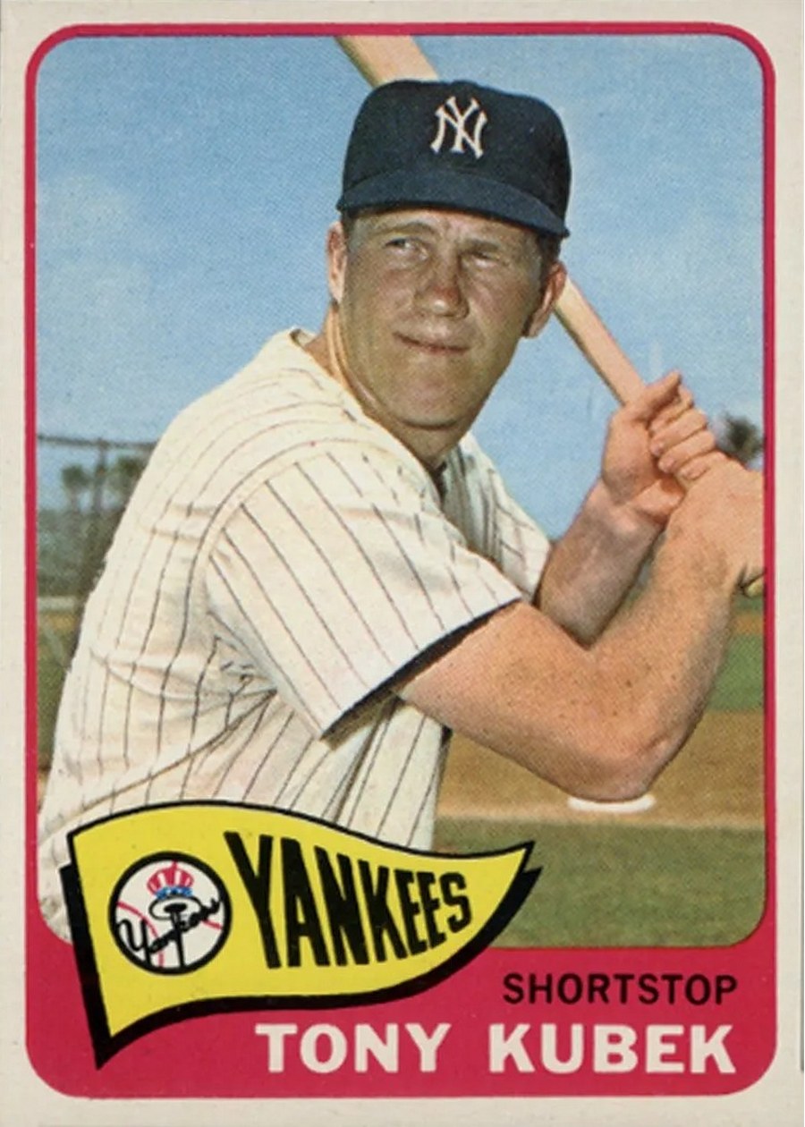 1965 Topps #65 Tony Kubek, New York Yankees