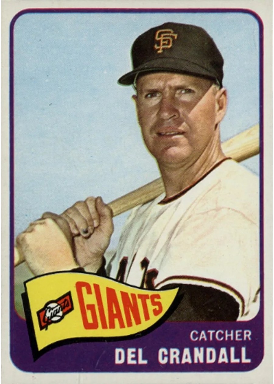 1965 Topps #68 Del Crandall, San Francisco Giants