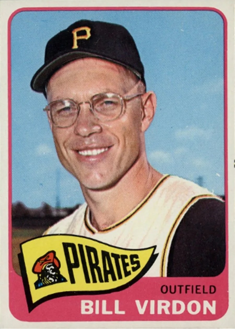 1965 Topps #69 Bill Virdon, Pittsburgh Pirates