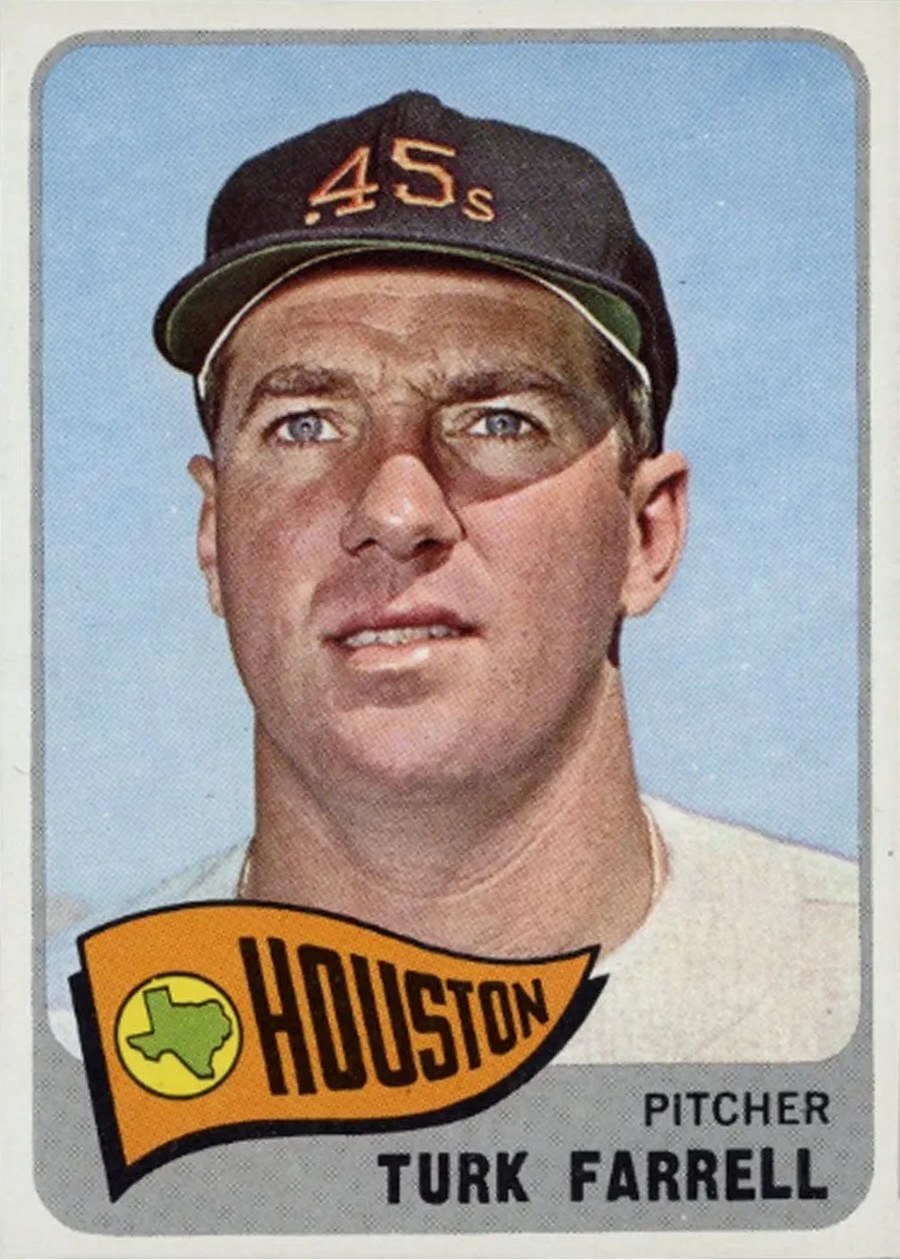 1965 Topps #80 Turk Farrell, Houston Astros