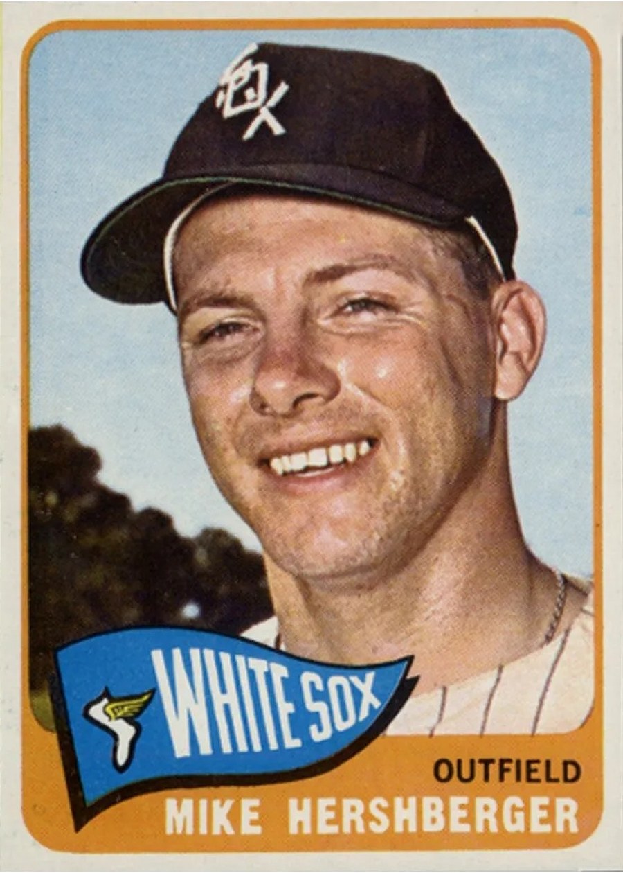 1965 Topps #89 Mike Hershberger, Chicago White Sox