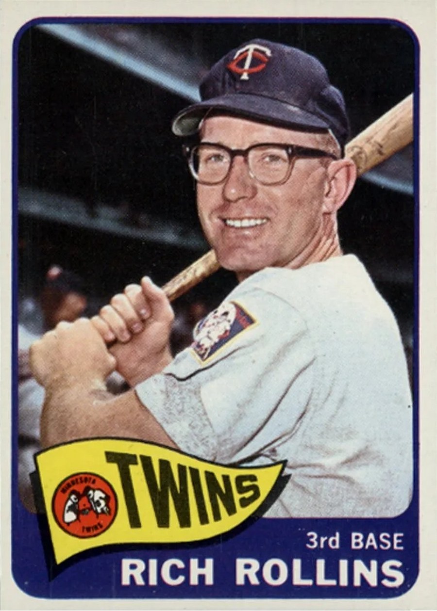 1965 Topps #90 Rich Rollins, Minnesota Twins