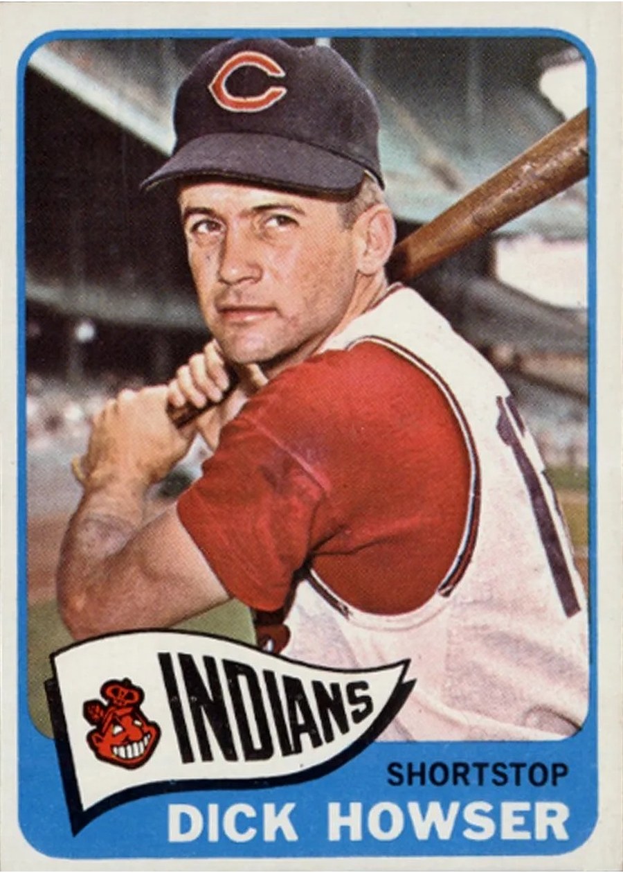 1965 Topps #92 Dick Howser, Cleveland Indians