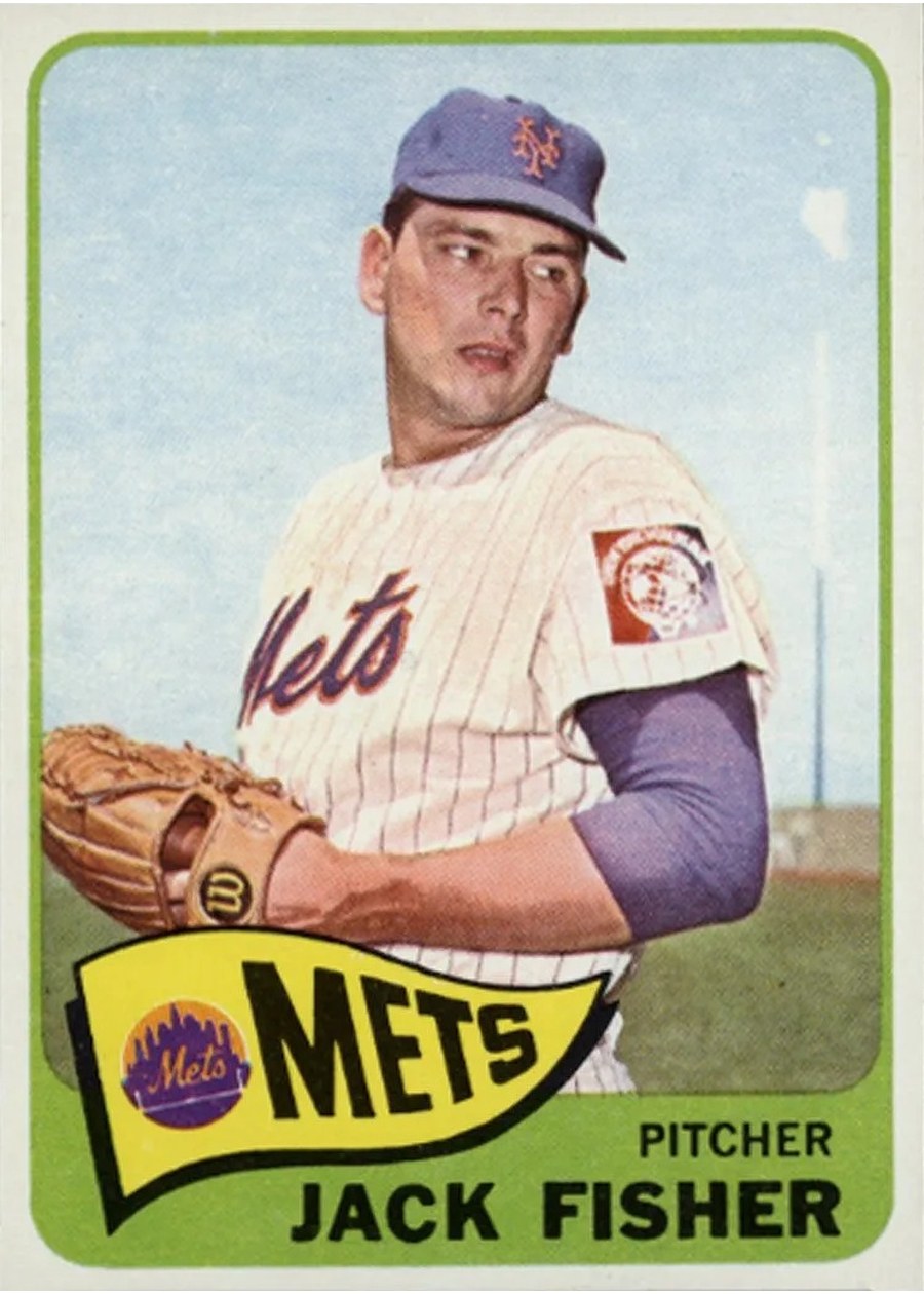 1965 Topps #93 Jack Fisher, New York Mets