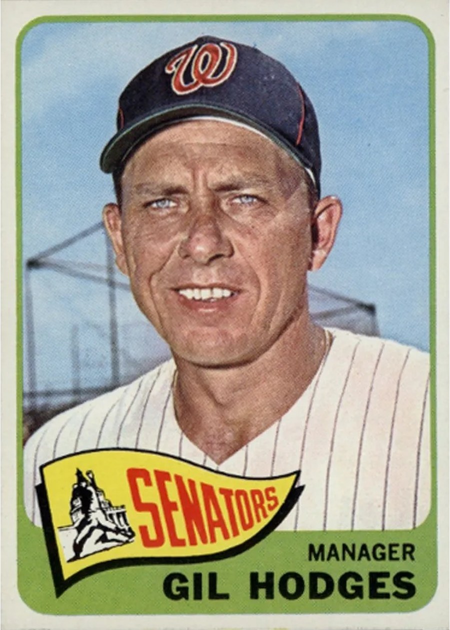 1965 Topps #99 Gil Hodges, Washington Senators