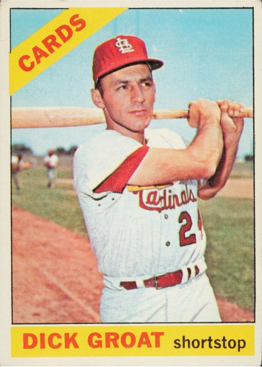 1966 Topps #103 Dick Groat, St. Louis Cardinals