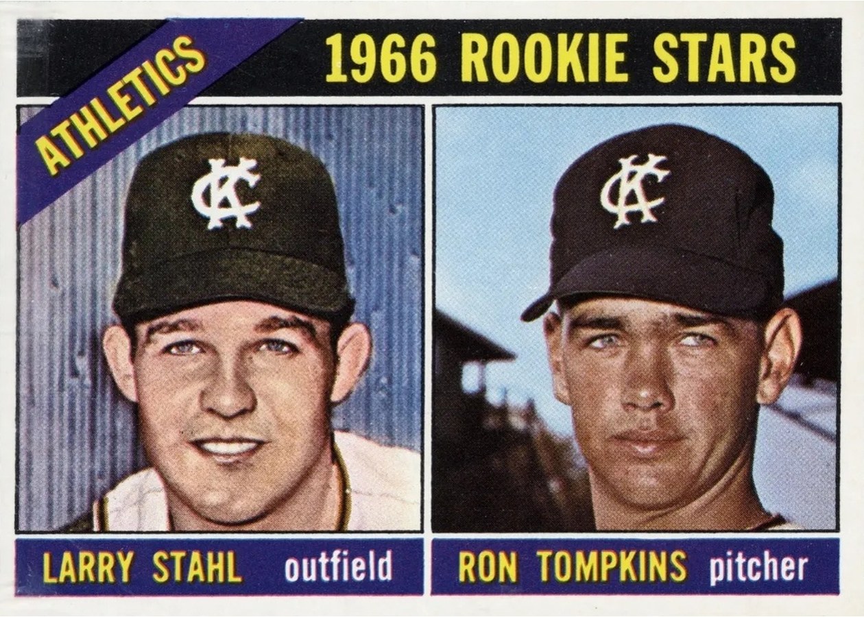 1966 Topps #107 Athletics 1966 Rookie Stars, Kansas City Athletics