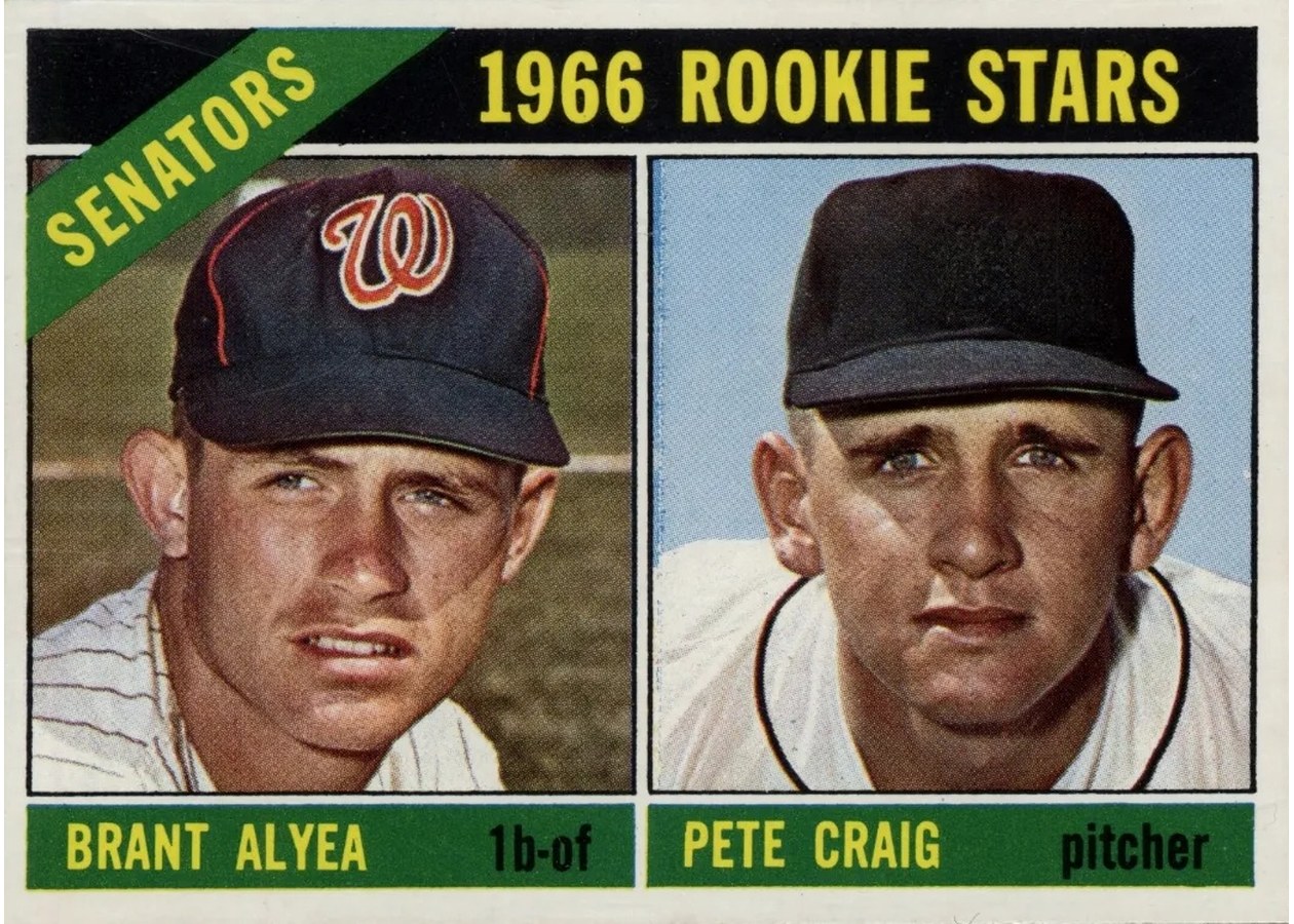 1966 Topps #11 Senators 1966 Rookie Stars, Washington Senators