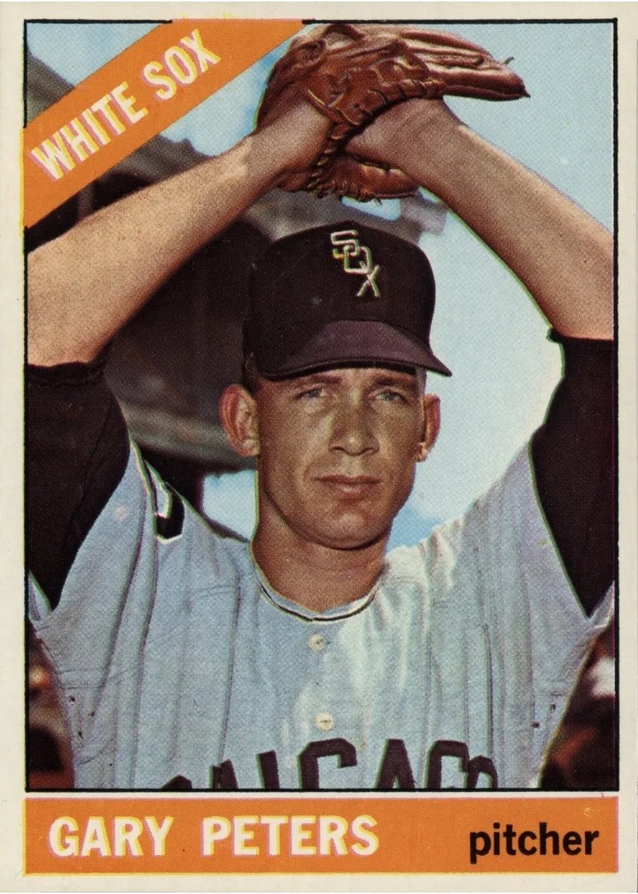 1966 Topps #111 Gary Peters, Chicago White Sox