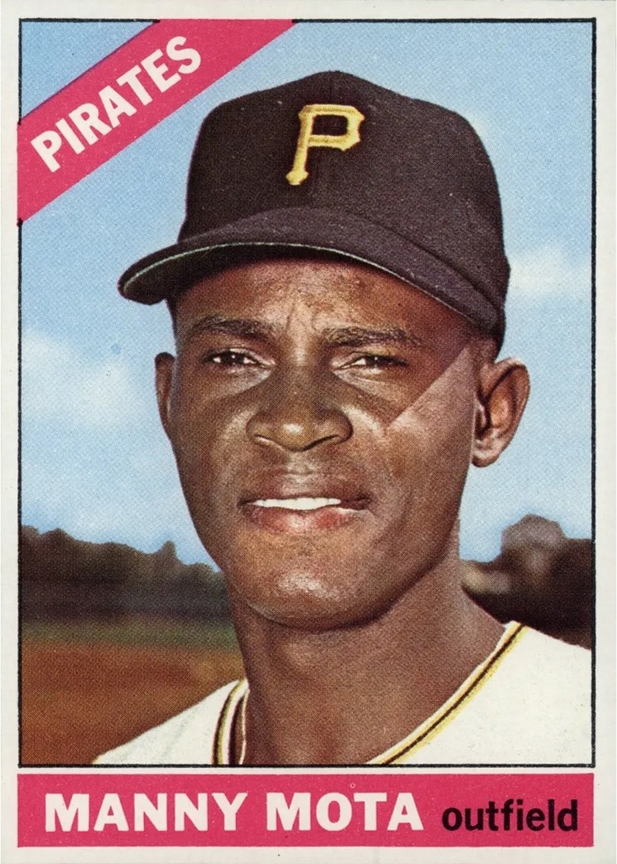 1966 Topps #112 Manny Mota, Pittsburgh Pirates