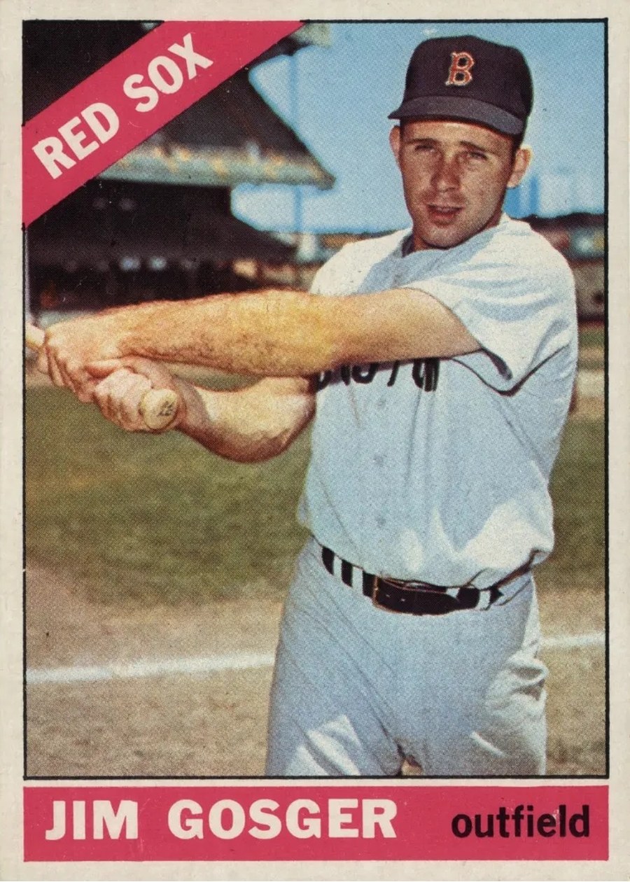 1966 Topps #114 Jim Gosger, Boston Red Sox