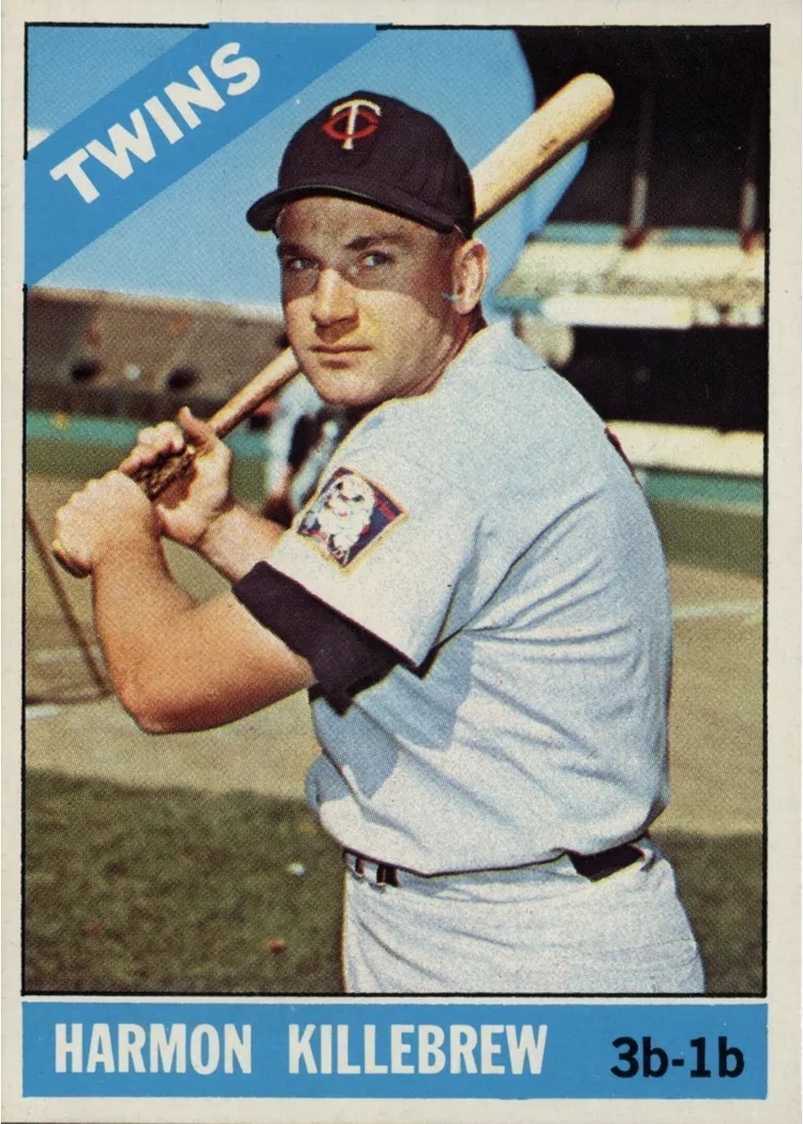 1966 Topps #120 Harmon Killebrew, Minnesota Twins