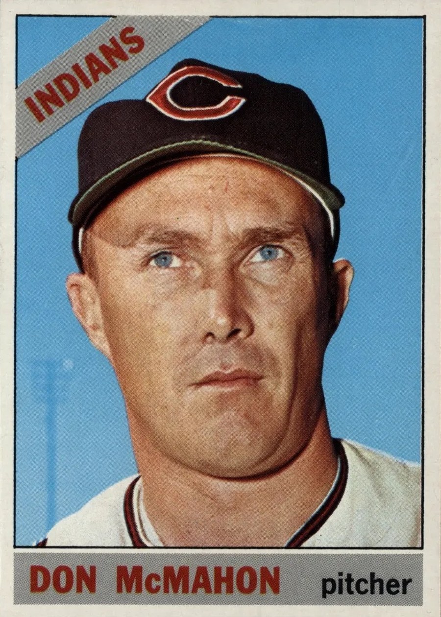 1966 Topps #133 Don McMahon, Cleveland Indians