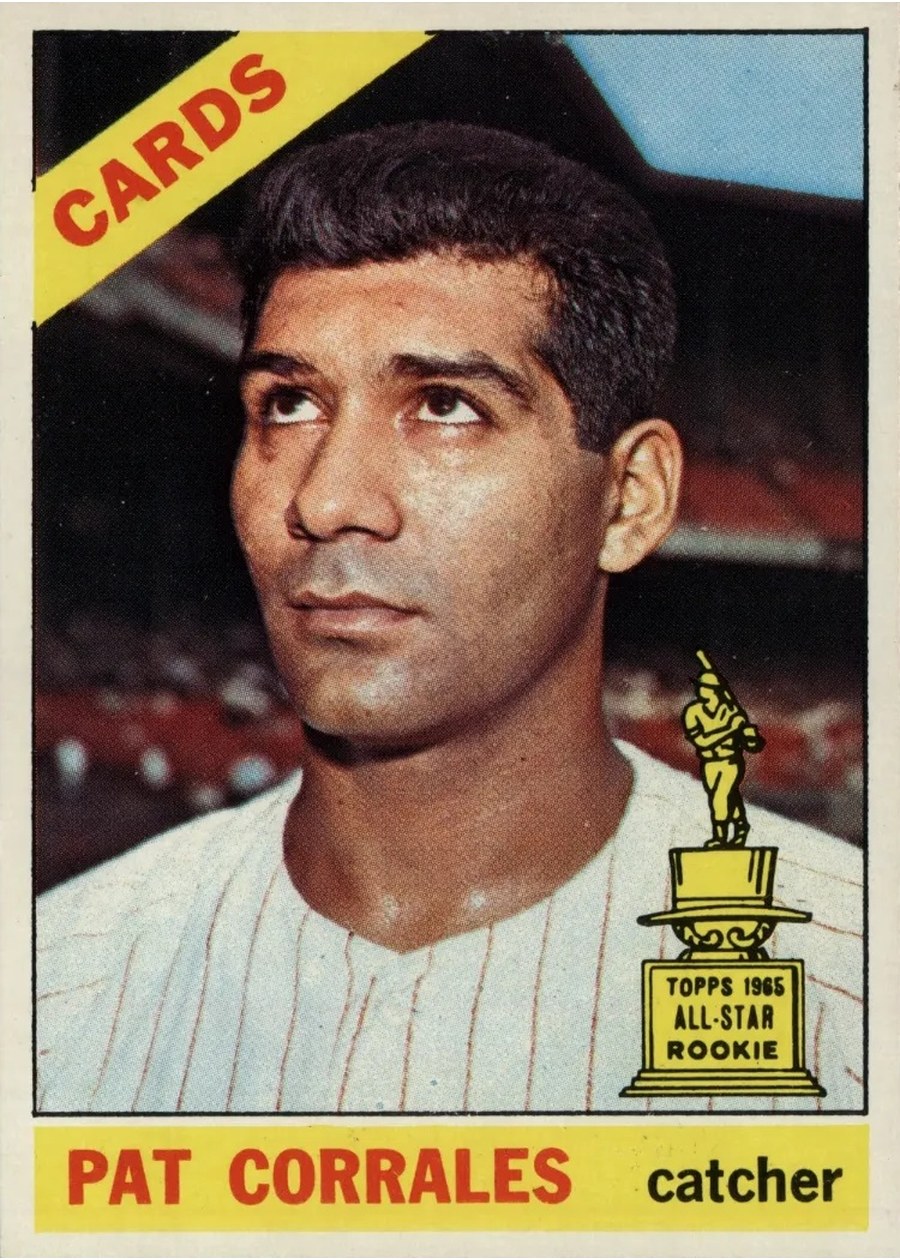 1966 Topps #137 Pat Corrales, St. Louis Cardinals