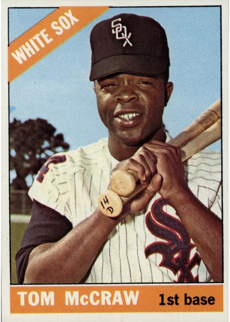 1966 Topps #141 Tom McCraw, Chicago White Sox