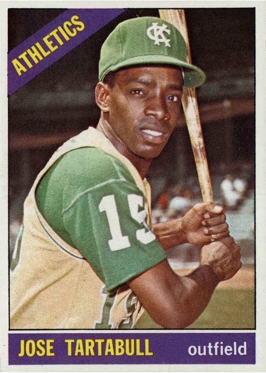 1966 Topps #143 Jose Tartabull, Kansas City Athletics