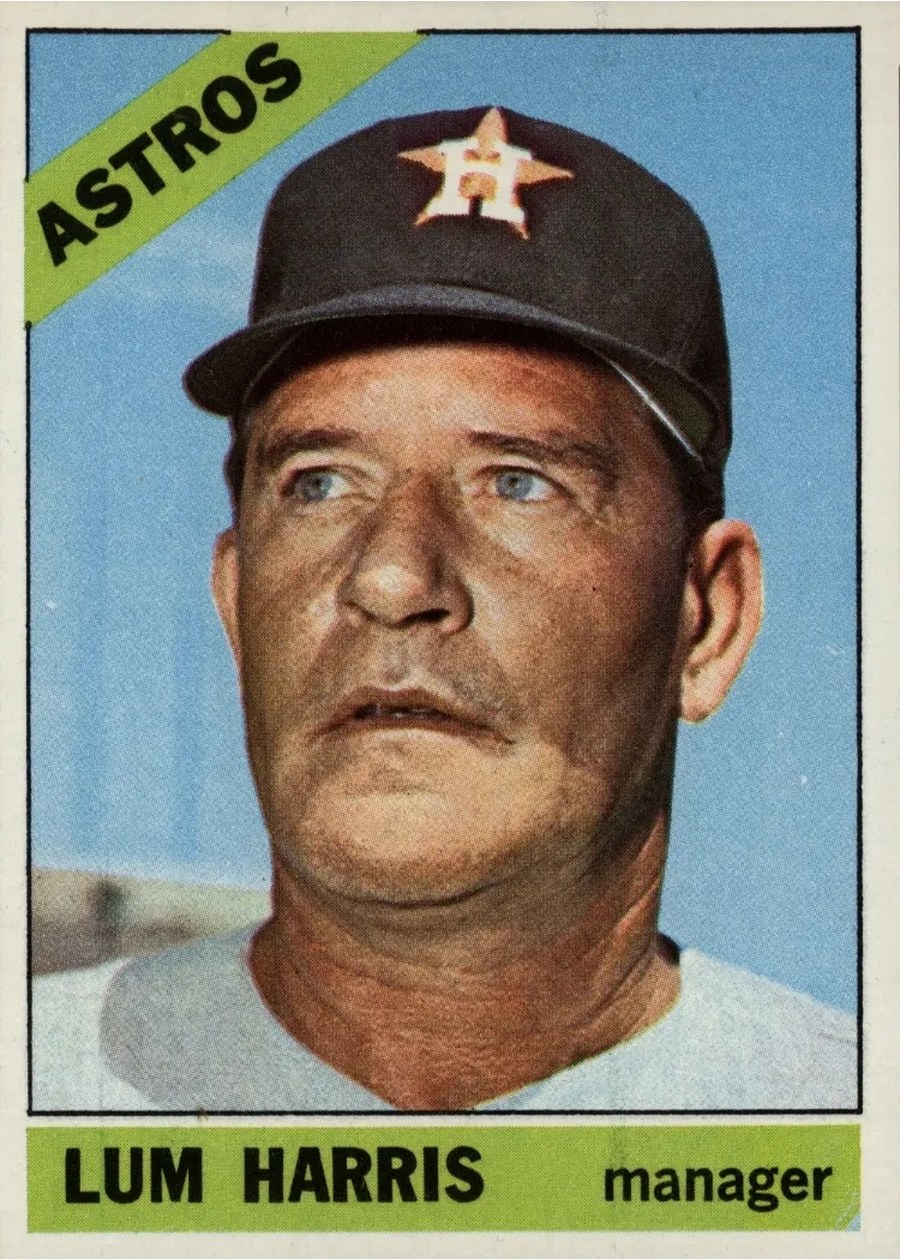 1966 Topps #147 Lum Harris, Houston Astros