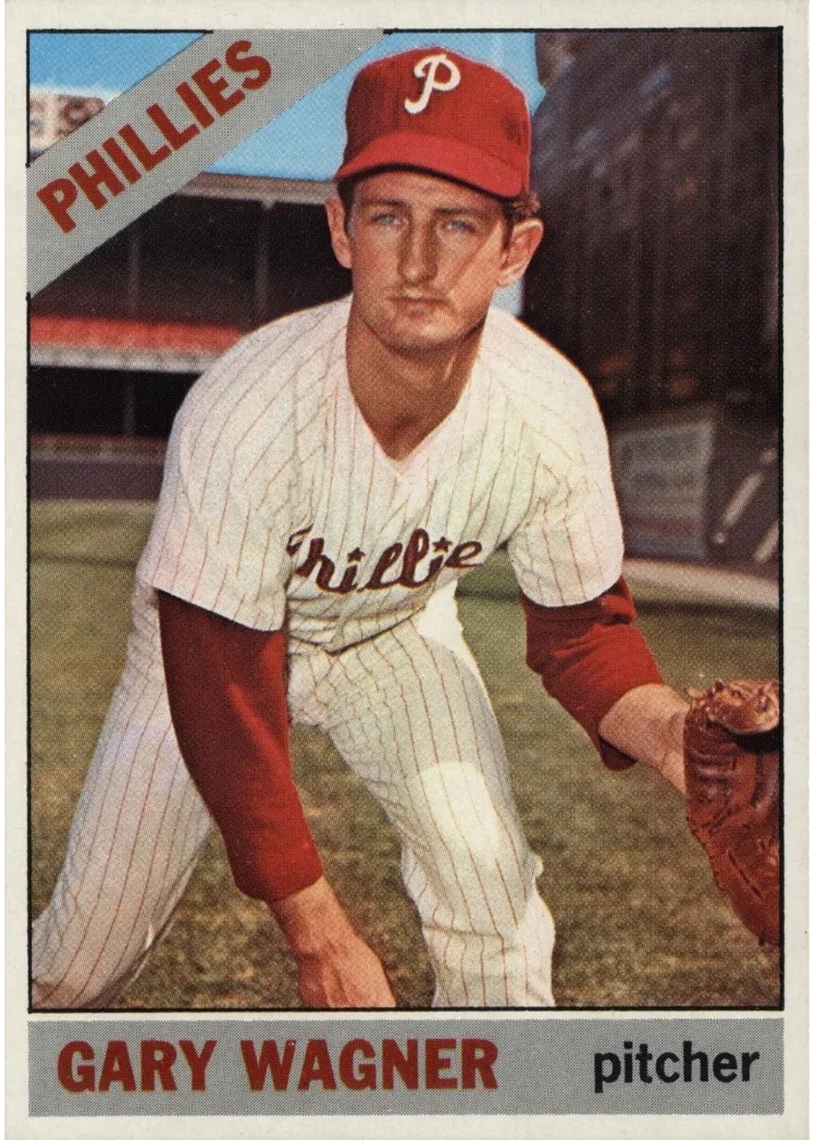 1966 Topps #151 Gary Wagner, Philadelphia Phillies