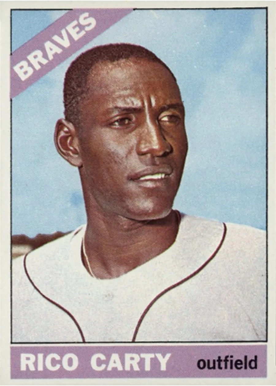 1966 Topps #153 Rico Carty, Atlanta Braves