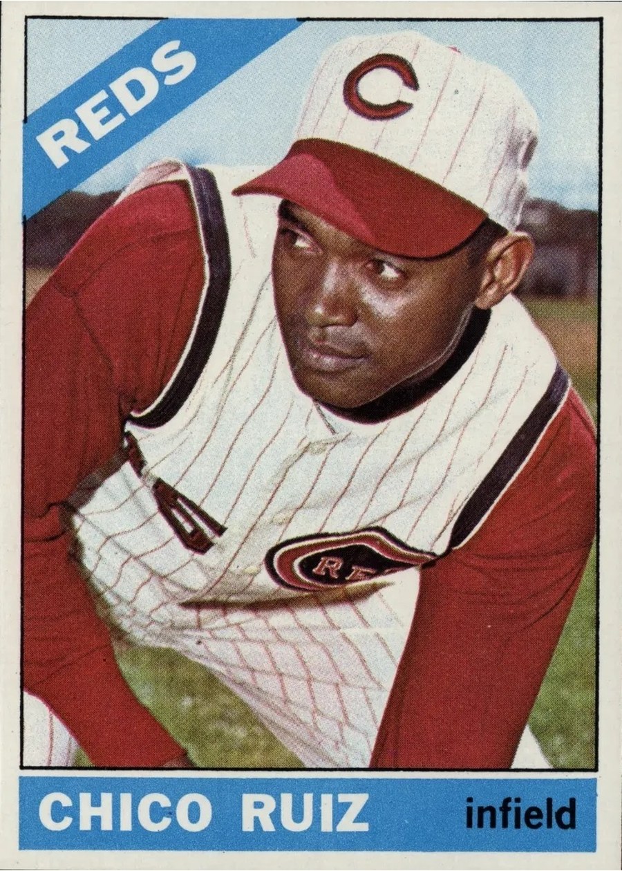 1966 Topps #159 Chico Ruiz, Cincinnati Reds
