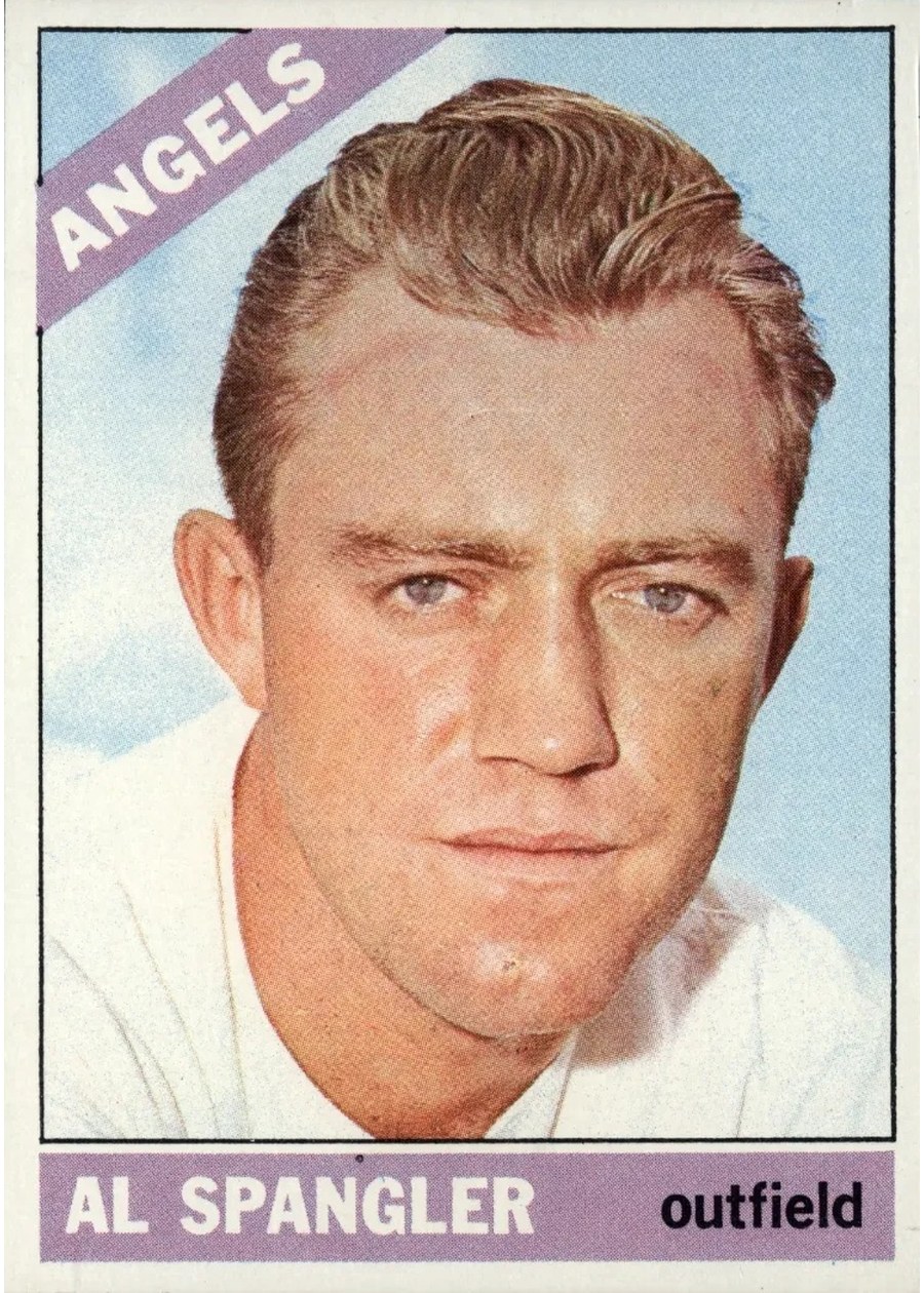 1966 Topps #173 Al Spangler, California Angels