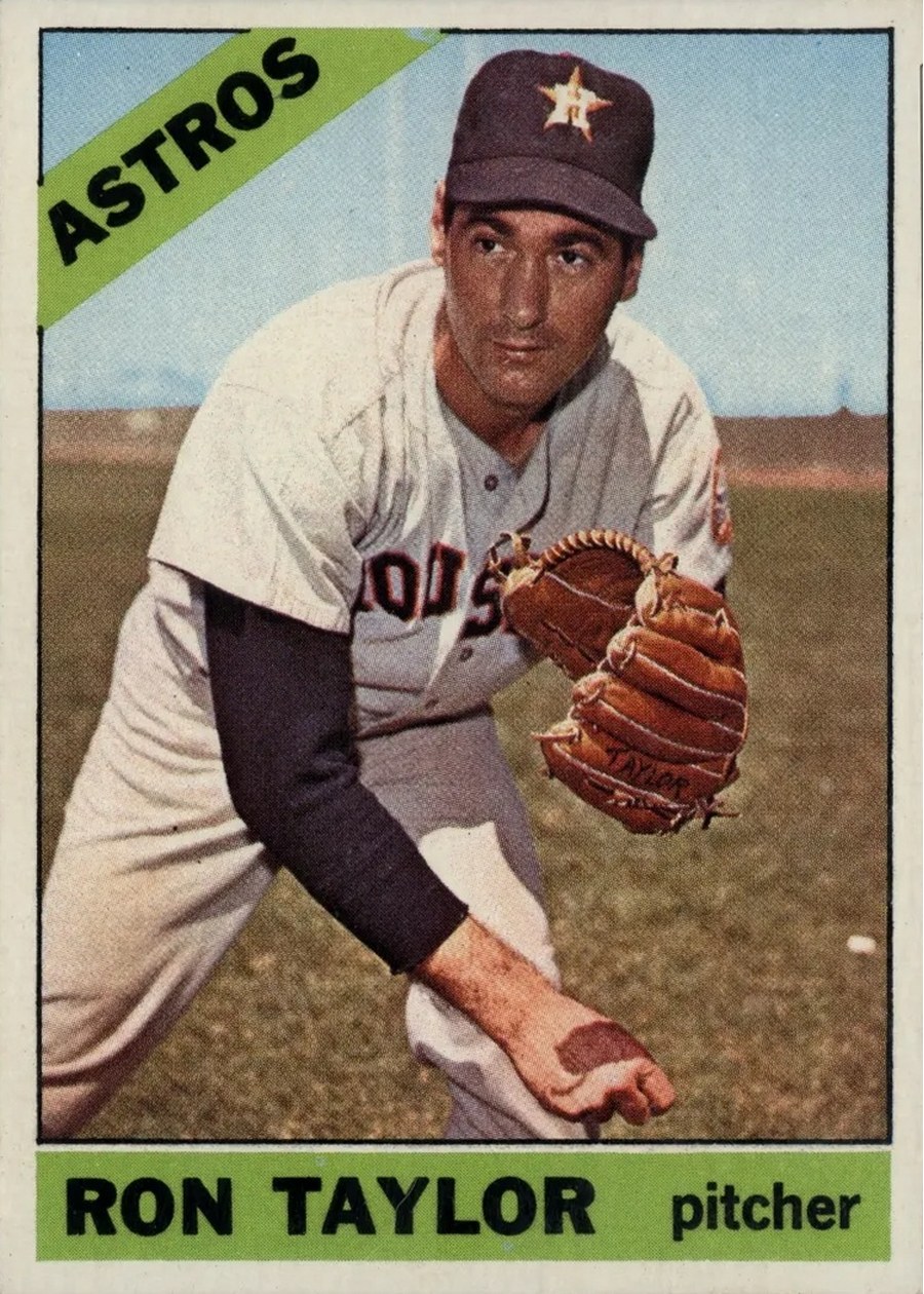 1966 Topps #174 Ron Taylor, Houston Astros