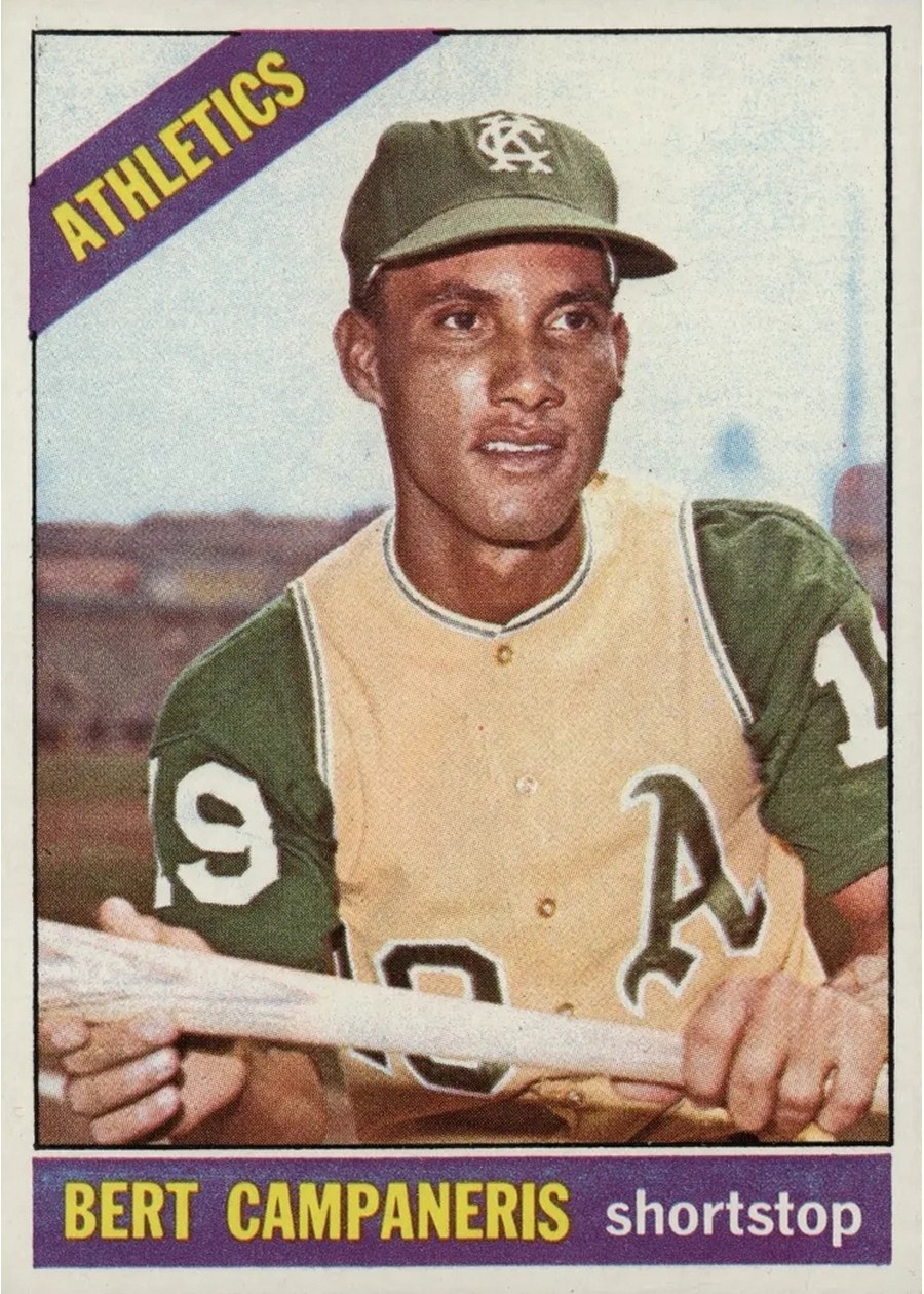 1966 Topps #175 Bert Campaneris, Kansas City Athletics