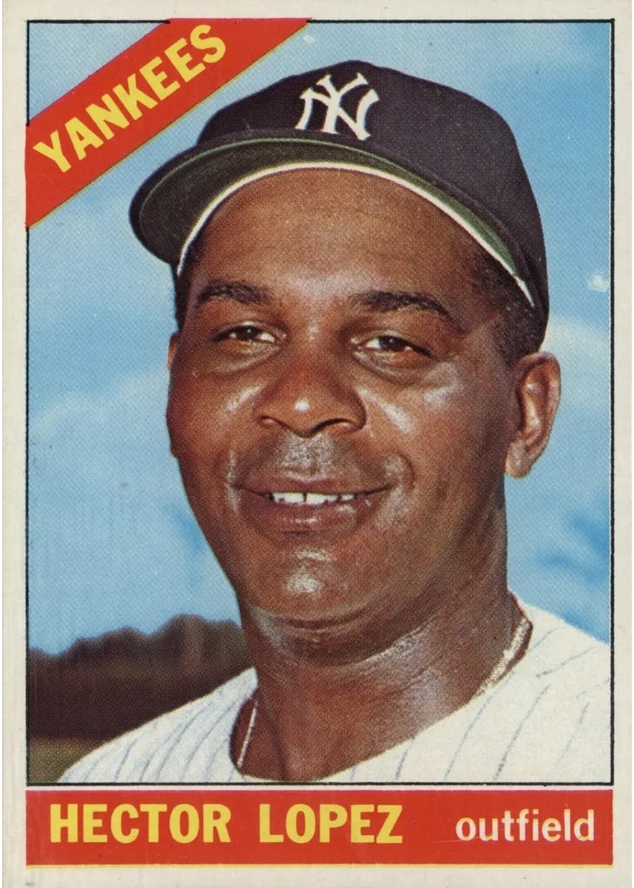 1966 Topps #177 Hector Lopez, New York Yankees