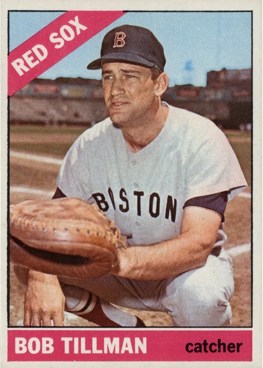 1966 Topps #178 Bob Tillman, Boston Red Sox