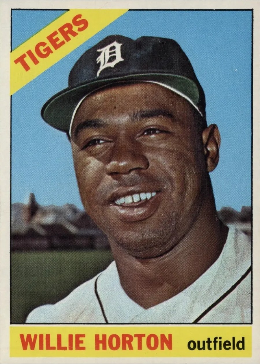 1966 Topps #20 Willie Horton, Detroit Tigers