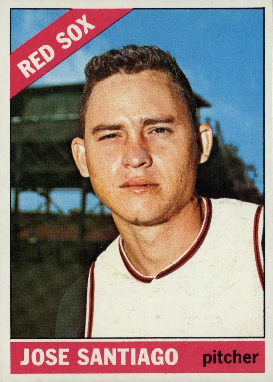 1966 Topps #203 Jose Santiago, Boston Red Sox