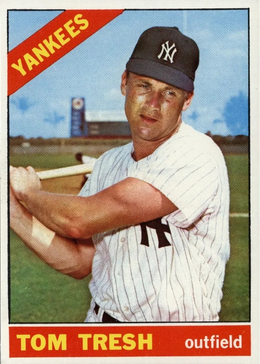 1966 Topps #205 Tom Tresh, New York Yankees