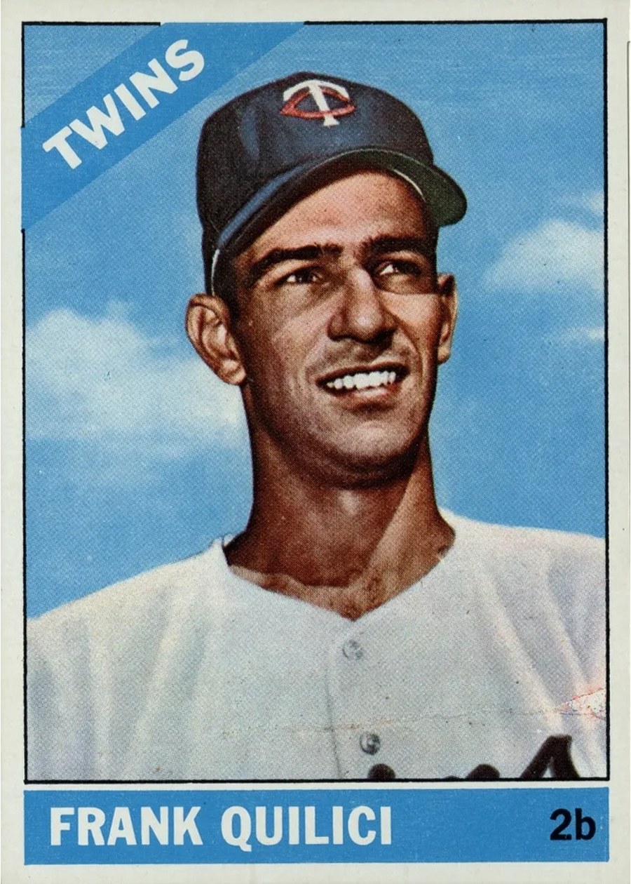 1966 Topps #207 Frank Quilici, Minnesota Twins