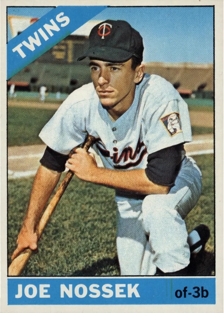 1966 Topps #22 Joe Nossek, Minnesota Twins