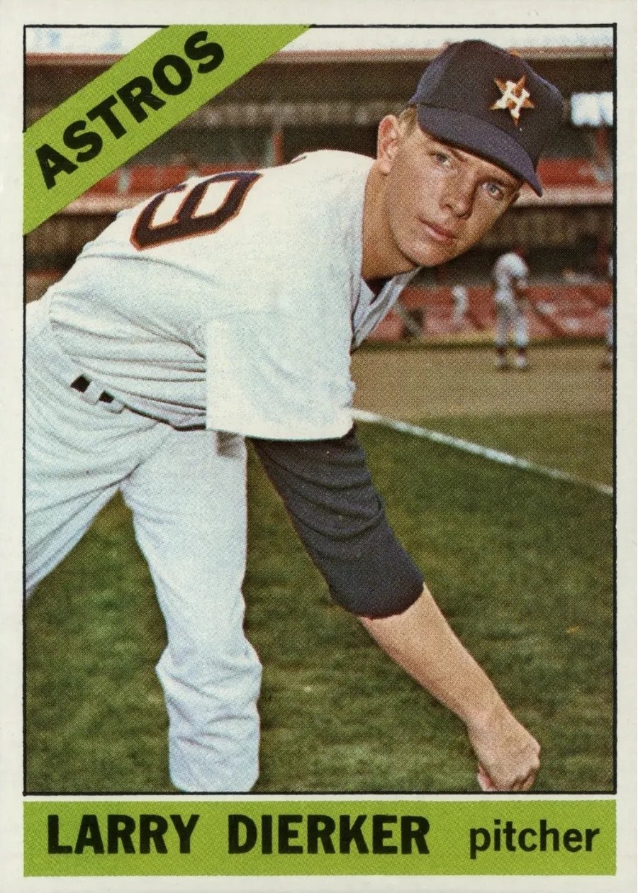 1966 Topps #228 Larry Dierker, Houston Astros