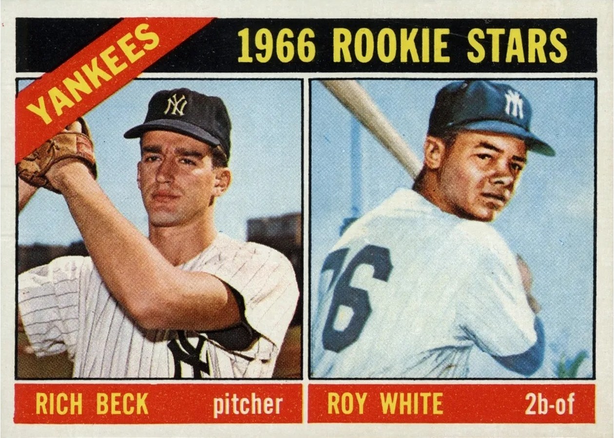1966 Topps #234 Yankees 1966 Rookie Stars, New York Yankees
