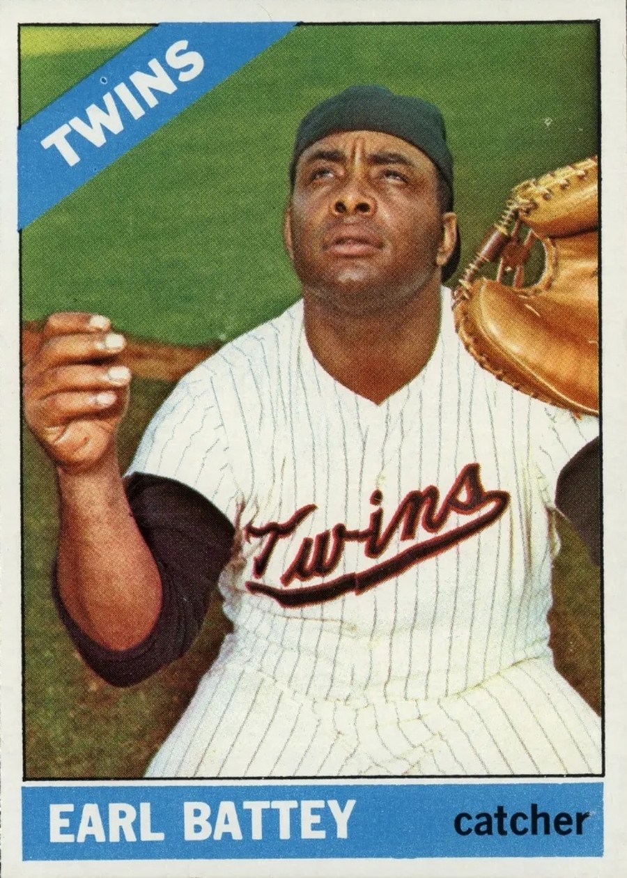 1966 Topps #240 Earl Battey, Minnesota Twins