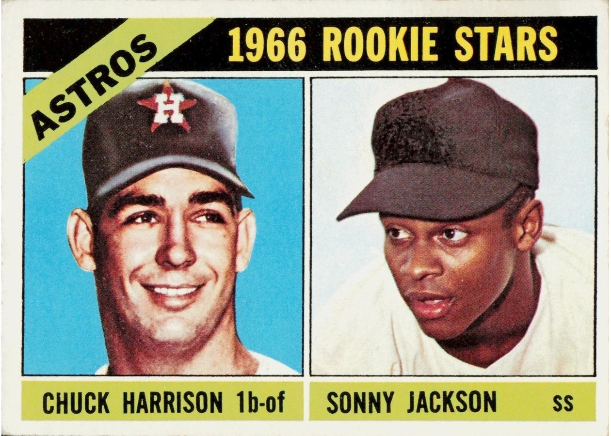 1966 Topps #244 Astros 1966 Rookie Stars, Houston Astros
