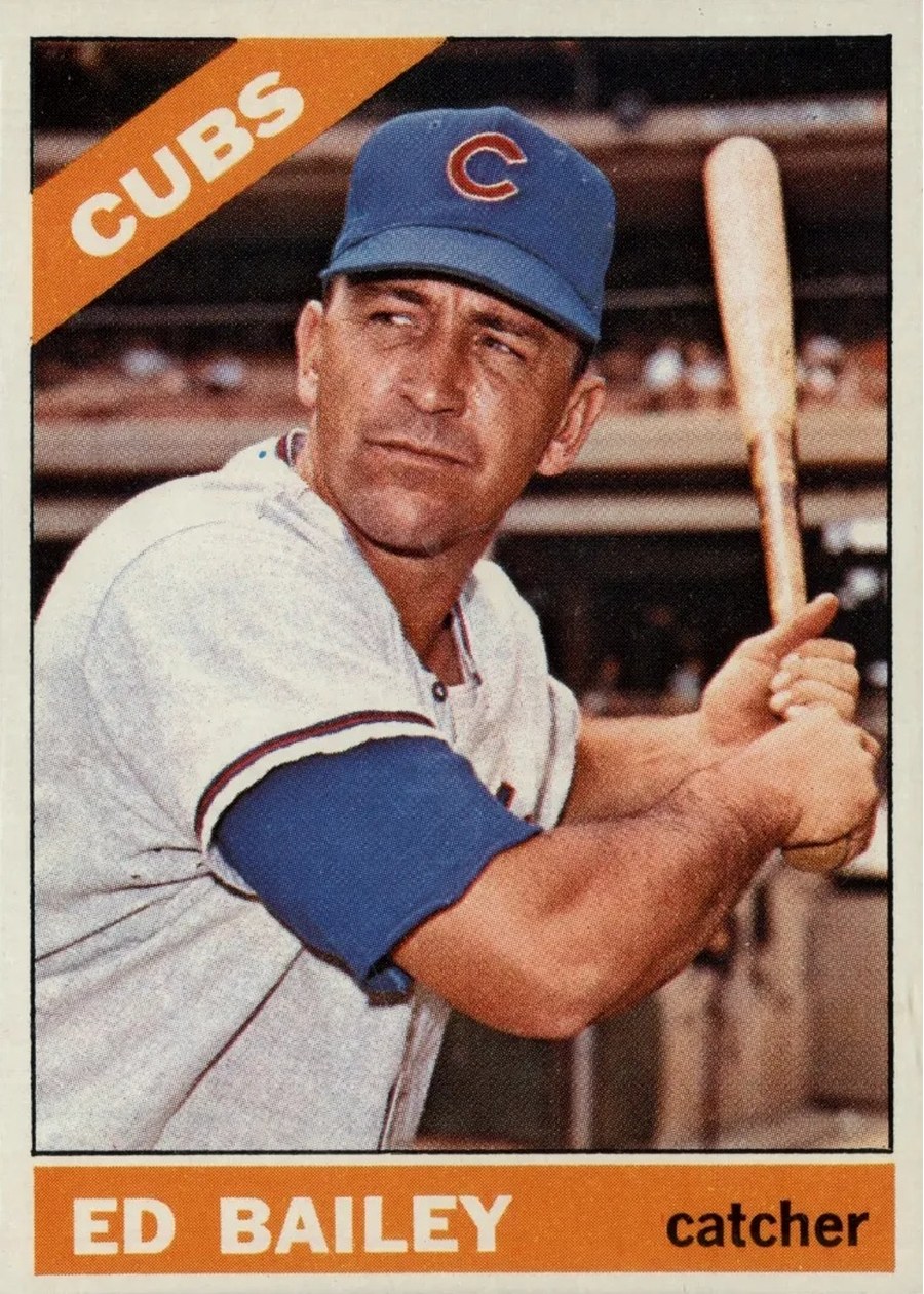 1966 Topps #246 Ed Bailey, Chicago Cubs
