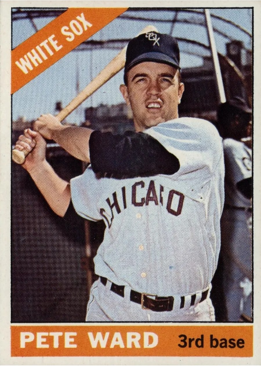 1966 Topps #25 Pete Ward, Chicago White Sox