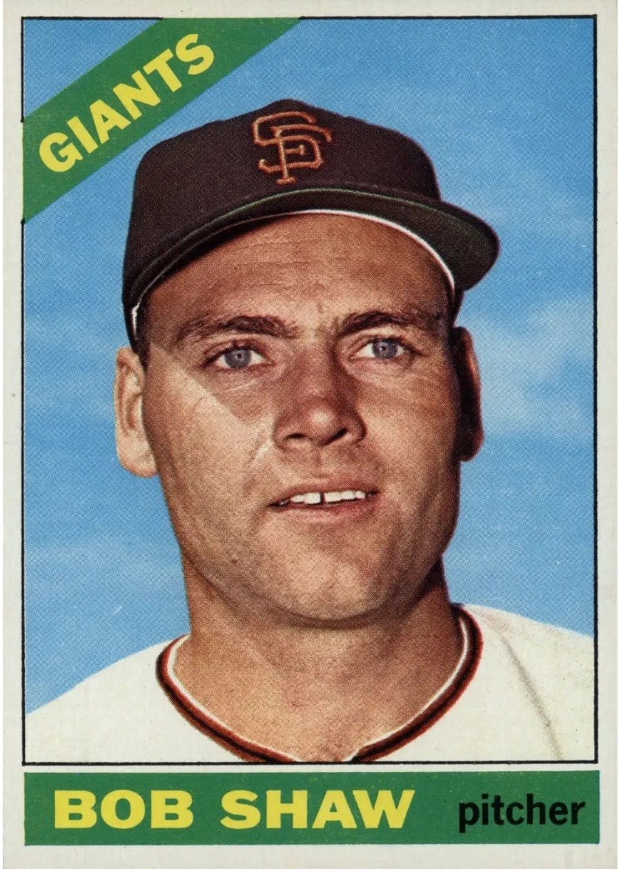1966 Topps #260 Bob Shaw, San Francisco Giants